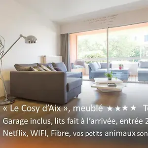  Appartement Aix Centre Cosy Calme Garage Terrasse